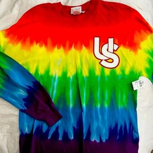 Universal Studios long sleeve TShirt Tye Dyed Color